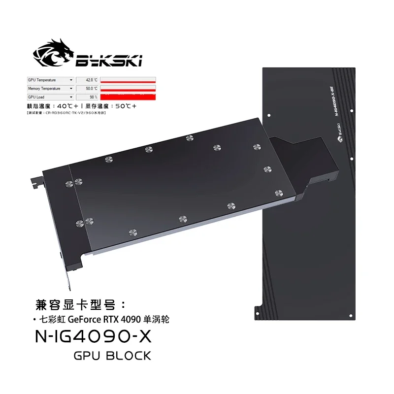 Bykski GPU Water Block for Col - đánh giá và giá Rtx 4090 Water Block